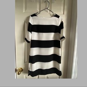 Black and white dress